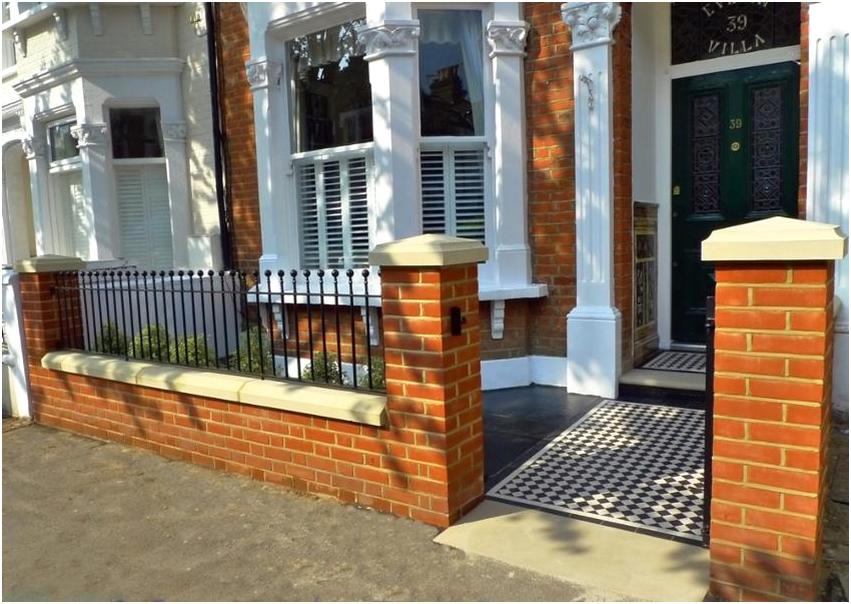 desain pagar rumah minimalis cantik rapi menawan elegan mewah modern terbaru