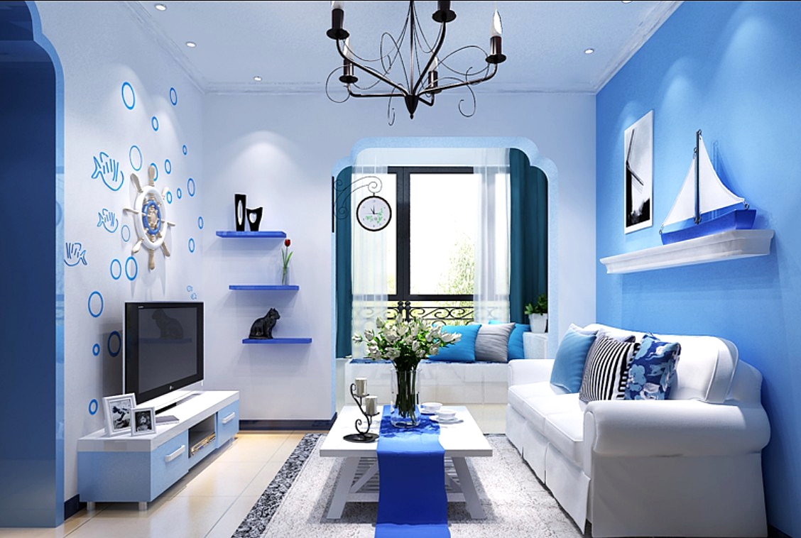 Charming Living Room Decor Blue Blue Brown Living Room Decor On Living Room Design Ideas With High