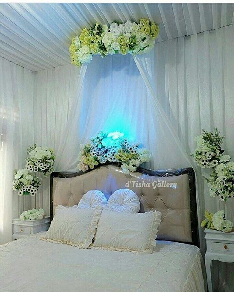 Hiasan bilik pengantin simple dan cantik