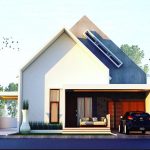 Desain Rumah Minimalis Terbaru 1 Lantai Yang Unik Tampak Depan
