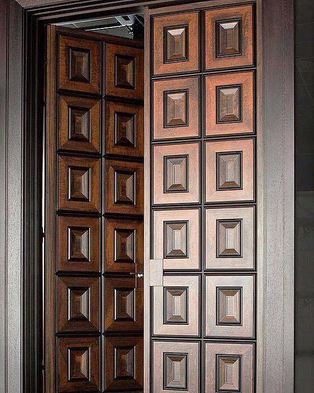 21 Model Pintu  Utama  Rumah Minimalis 2 Pintu  2019 Dekor 