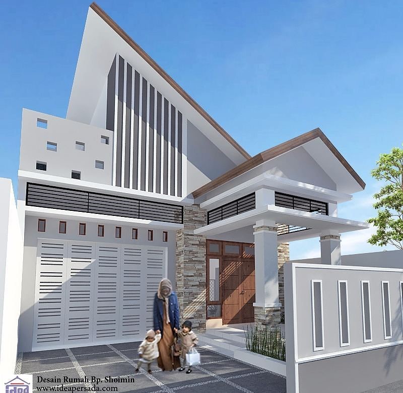 30 Gambar Tampak Depan Rumah Minimalis 1 dan 2 Lantai 2021 Terbaru
