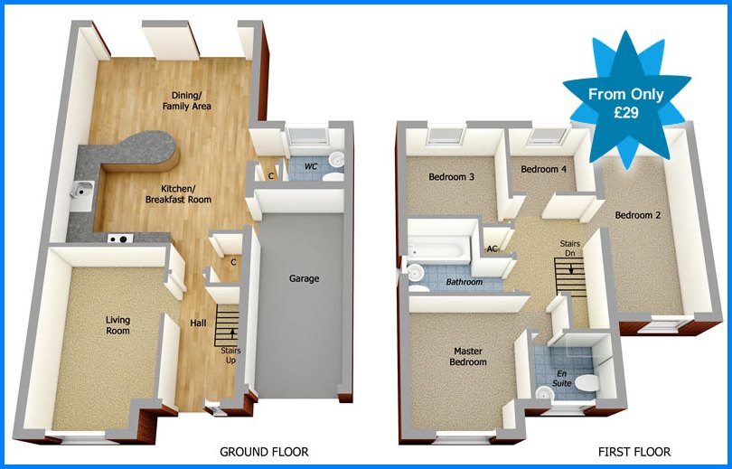 14 Denah Rumah Minimalis 2 Lantai Modern Sederhana 2019 
