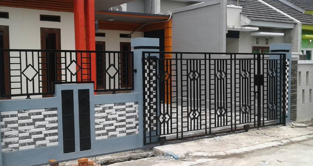 model pintu pagar minimalis 2021