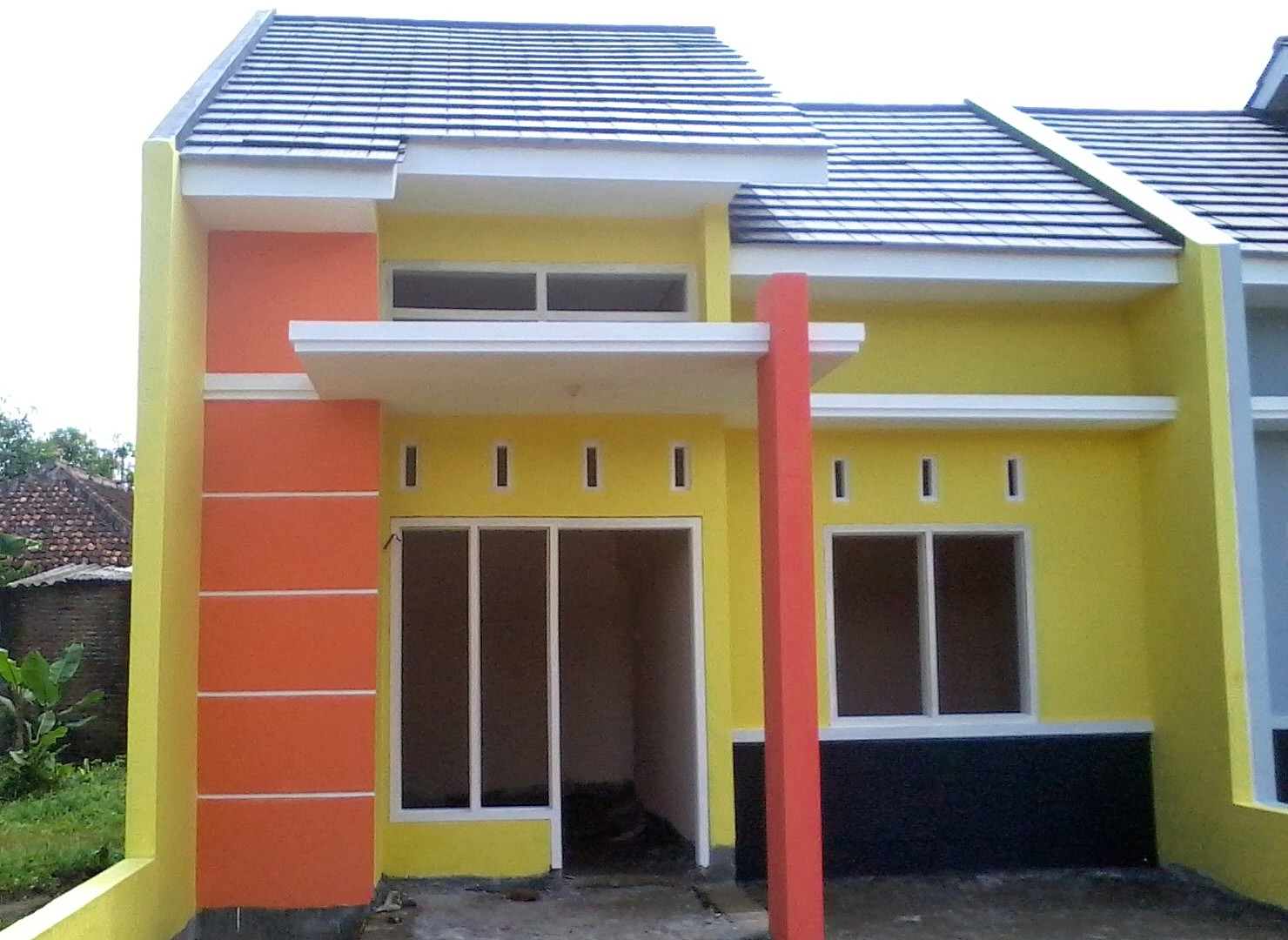  Cat Rumah Minimalis Warna Ungu Tampak Depan Disclosing 